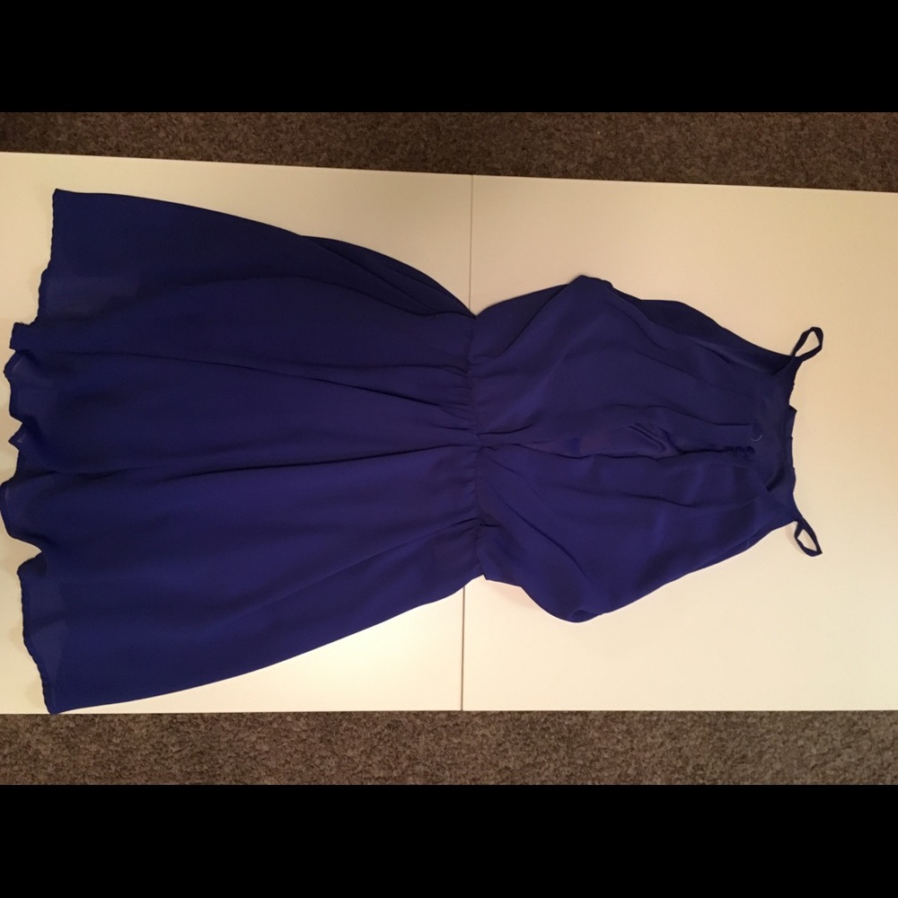 Lush cobalt blue dress